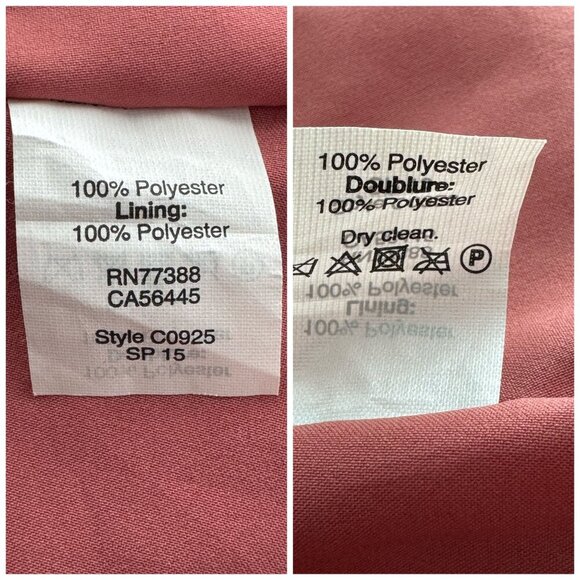 Madewell Artemis Brick Dust Pleated Mini Dress #C0925 Women's Size Small - Picture 8 of 10